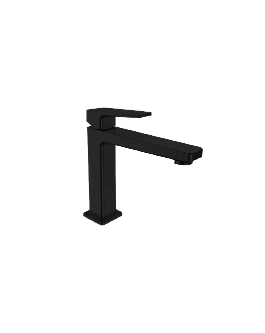 Long Basin mixer DARK 1602 Black