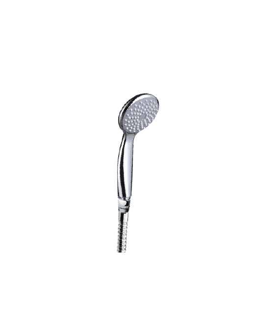 Single motion shower head  with fiex 150 cm 